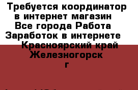 Требуется координатор в интернет-магазин - Все города Работа » Заработок в интернете   . Красноярский край,Железногорск г.